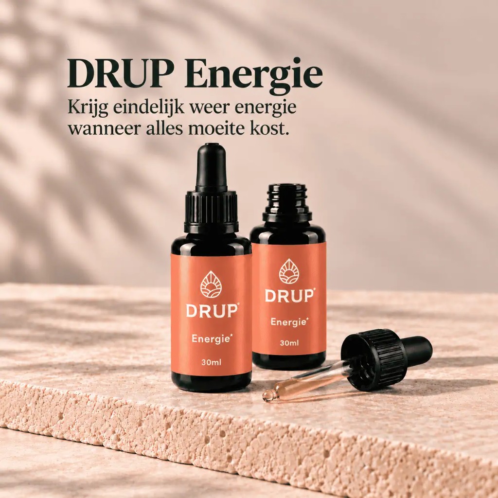 DRUP Energie, 2 flesjes van 30 ml