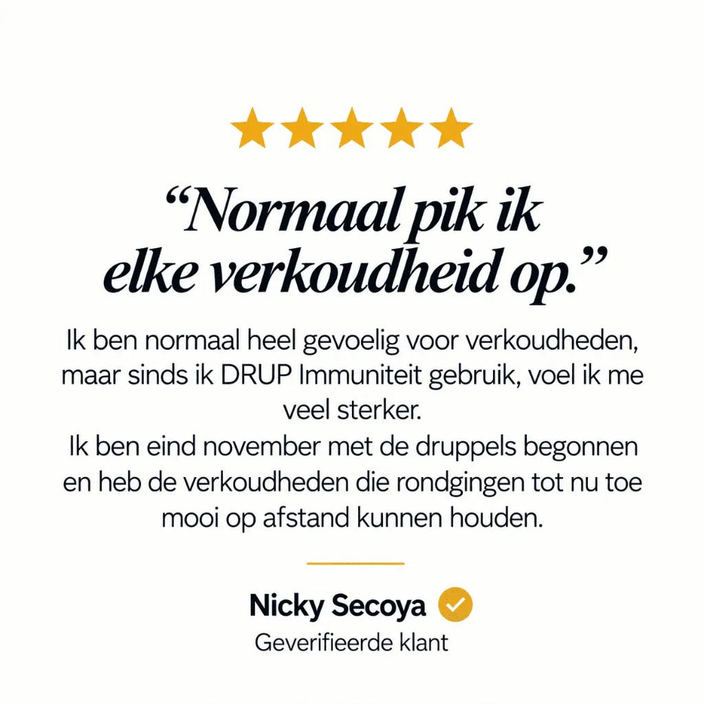 Review van Nicky Secoya over DRUP Immuniteit