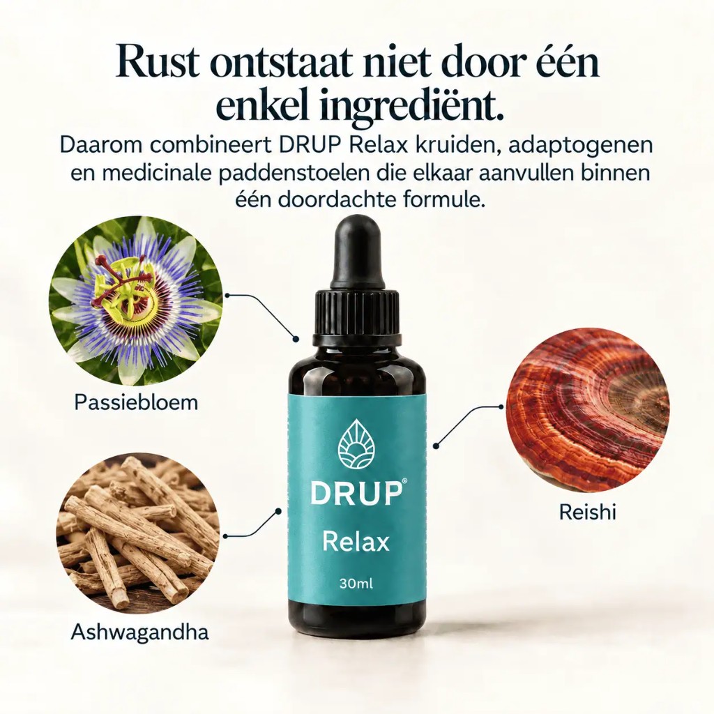 Ingrediënten van DRUP Relax